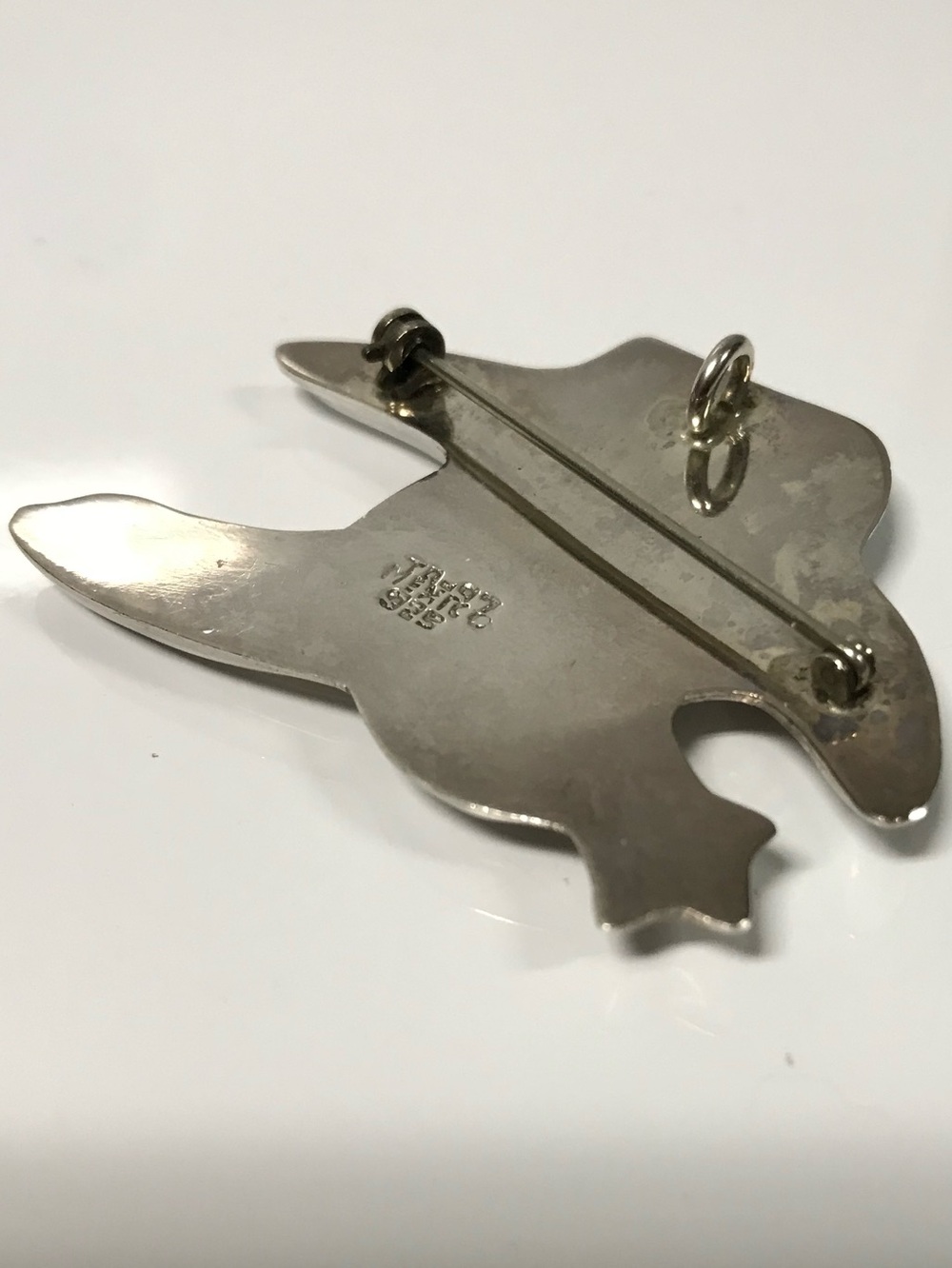 Sterling Silver (925) Cowboy Hat, Boot & Spur Pendant, Brooch - Picture 3 of 6